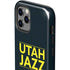 NBA Utah Jazz Standard - Black iPhone 12 Pro Impact Case