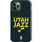 NBA Utah Jazz Standard - Black iPhone 12 Pro Impact Case