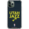 NBA Utah Jazz Standard - Black iPhone 12 Pro Max Clear Case