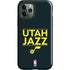NBA Utah Jazz Standard - Black iPhone 12 Pro Max Impact Case