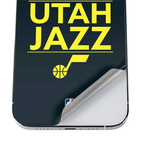 NBA Utah Jazz Standard - Black iPhone 12 Pro Max Skin