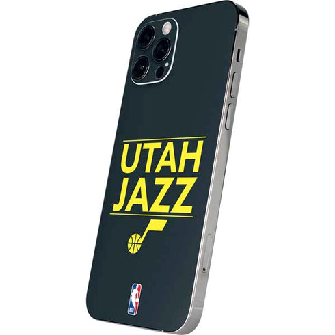 NBA Utah Jazz Standard - Black iPhone 12 Pro Max Skin