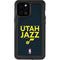 NBA Utah Jazz Standard - Black iPhone 12 Pro Max Waterproof Case