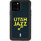 NBA Utah Jazz Standard - Black iPhone 12 Pro Waterproof Case