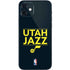 NBA Utah Jazz Standard - Black iPhone 12 Skin
