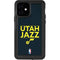 NBA Utah Jazz Standard - Black iPhone 12 Waterproof Case