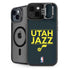 NBA Utah Jazz Standard - Black iPhone 13 Kickstand Case