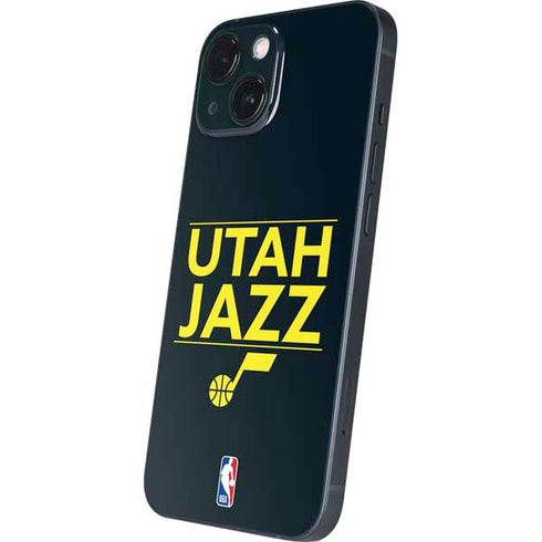 NBA Utah Jazz Standard - Black iPhone 13 Mini Skin