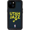 NBA Utah Jazz Standard - Black iPhone 13 Mini Waterproof Case