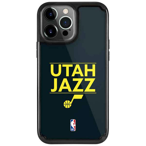 NBA Utah Jazz Standard - Black iPhone Cases