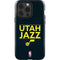 NBA Utah Jazz Standard - Black iPhone 13 Pro Impact Case