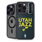 NBA Utah Jazz Standard - Black iPhone 13 Pro Max Kickstand Case