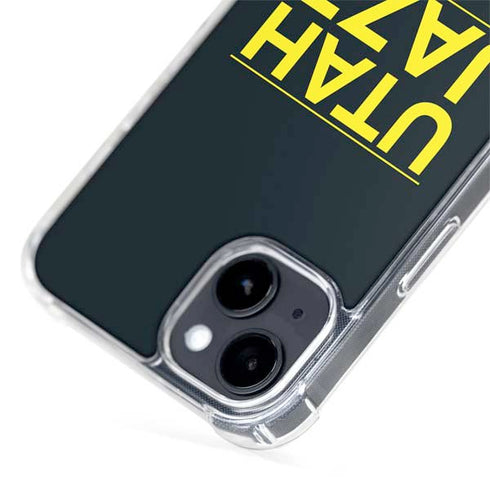 NBA Utah Jazz Standard - Black iPhone 14 Plus MagSafe Case