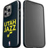NBA Utah Jazz Standard - Black iPhone 14 Pro Impact Case