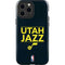 NBA Utah Jazz Standard - Black iPhone 14 Pro Max Impact Case