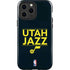 NBA Utah Jazz Standard - Black iPhone 14 Pro Max Impact Case