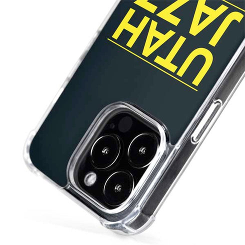 NBA Utah Jazz Standard - Black iPhone 14 Pro Max MagSafe Case