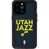 NBA Utah Jazz Standard - Black iPhone 14 Pro Max Waterproof Case