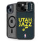 NBA Utah Jazz Standard - Black iPhone 15 Plus Kickstand Case