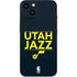 NBA Utah Jazz Standard - Black iPhone 15 Skin