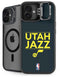 NBA Utah Jazz Standard - Black iPhone 16 Kickstand Case