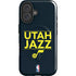 NBA Utah Jazz Standard - Black iPhone 16 Plus Magsafe Impact Case