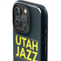 NBA Utah Jazz Standard - Black iPhone 16 Pro Impact Case