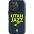 NBA Utah Jazz Standard - Black iPhone 16 Pro Max Impact Case