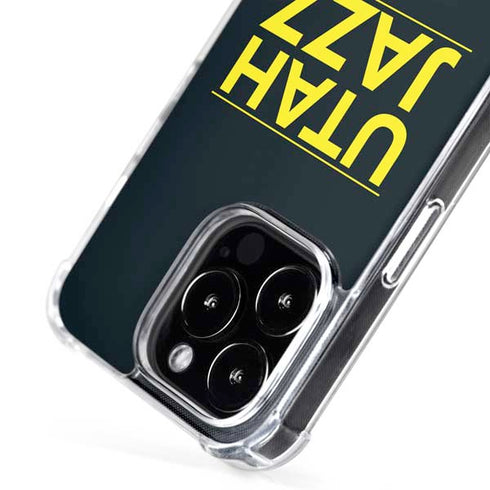 NBA Utah Jazz Standard - Black iPhone 16 Pro Max MagSafe Case