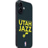 NBA Utah Jazz Standard - Black iPhone 16 Skin