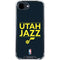 NBA Utah Jazz Standard - Black iPhone 16e Clear Case