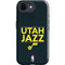 NBA Utah Jazz Standard - Black iPhone 16e Impact Case