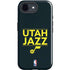 NBA Utah Jazz Standard - Black iPhone 16e Impact Case