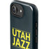NBA Utah Jazz Standard - Black iPhone 16e Impact Case