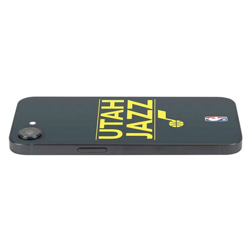 NBA Utah Jazz Standard - Black iPhone 16e Skin