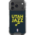 NBA Utah Jazz Standard - Black iPhone 18 Pro Clear Case