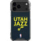 NBA Utah Jazz Standard - Black iPhone 18 Pro Max Clear Case