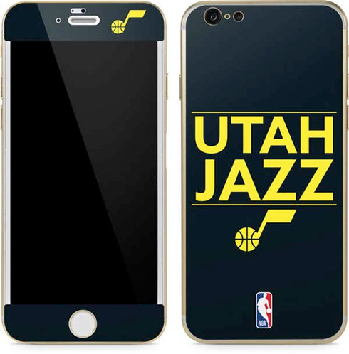 NBA Utah Jazz Standard - Black iPhone 6/6s Skin