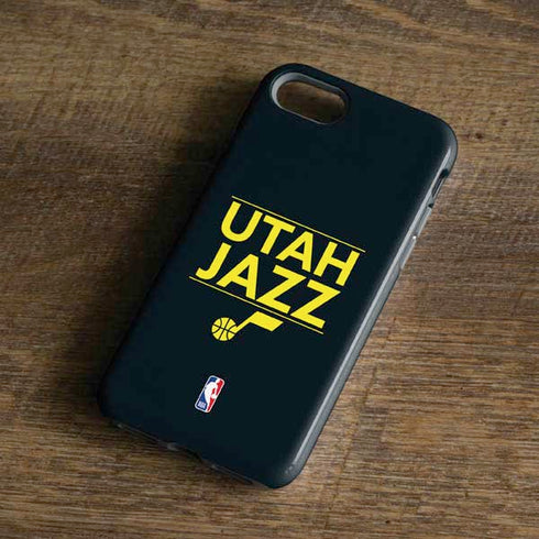 NBA Utah Jazz Standard - Black iPhone 7 Pro Case