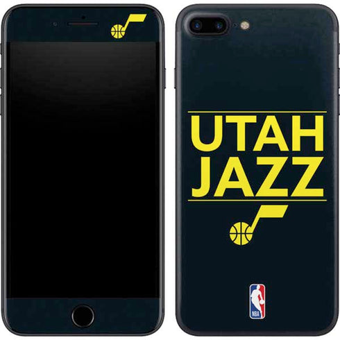 NBA Utah Jazz Standard - Black iPhone 8 Plus Skin