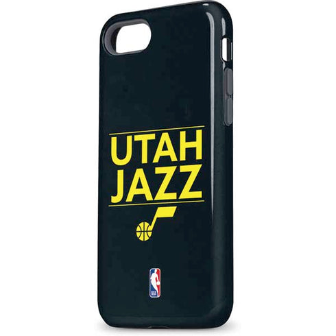 NBA Utah Jazz Standard - Black iPhone 8 Pro Case