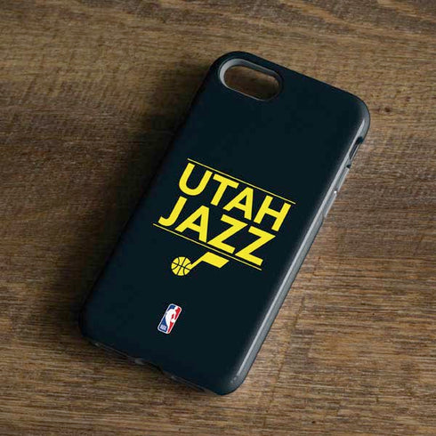 NBA Utah Jazz Standard - Black iPhone 8 Pro Case