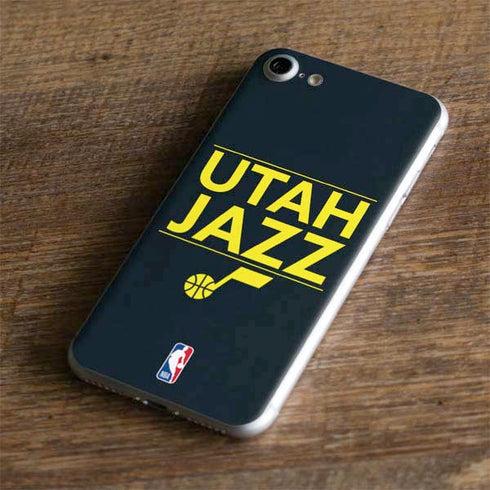 NBA Utah Jazz Standard - Black iPhone 8 Skin