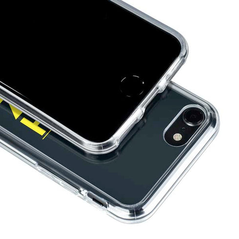 NBA Utah Jazz Standard - Black iPhone SE (2nd & 3rd Gen) Clear Case