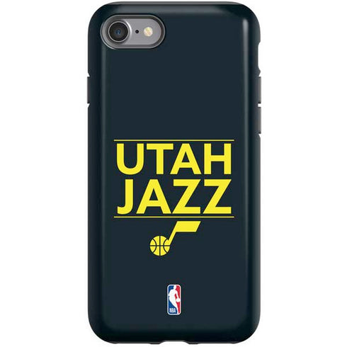 NBA Utah Jazz Standard - Black iPhone SE (2nd & 3rd Gen) Pro Case