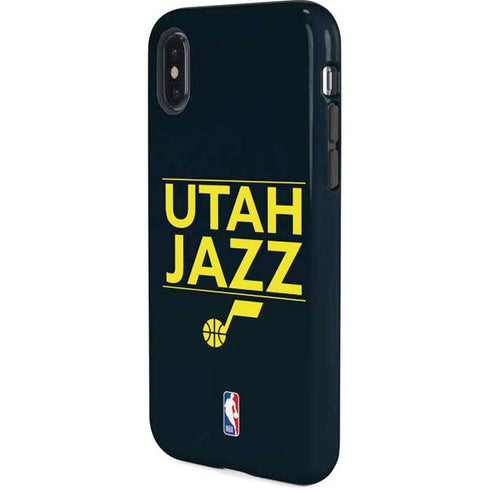 NBA Utah Jazz Standard - Black iPhone X Pro Case