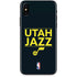 NBA Utah Jazz Standard - Black iPhone X Skin