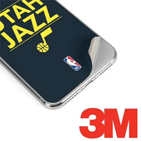 NBA Utah Jazz Standard - Black iPhone X Skin