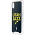 NBA Utah Jazz Standard - Black iPhone XS Clear Case