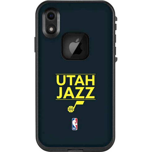 NBA Utah Jazz Standard - Black LifeProof Fre iPhone Skin